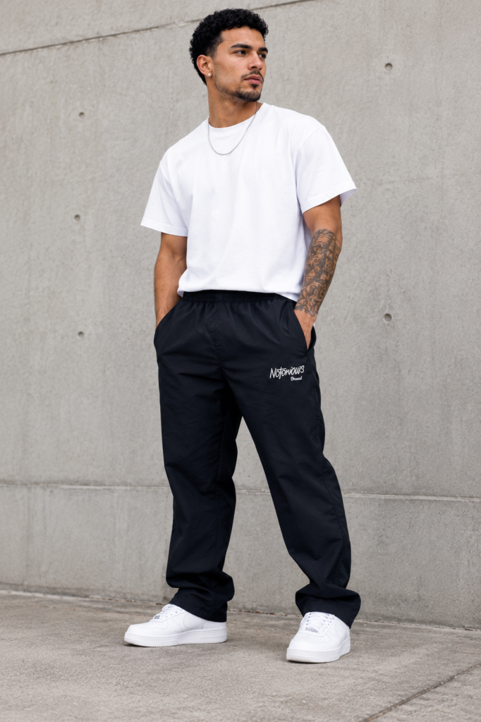 NOTORIOUS BLACK SWEATPANTS