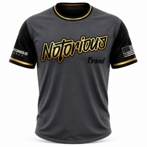 SMOKED METALLIC GOLD JERSEY - Image 1
