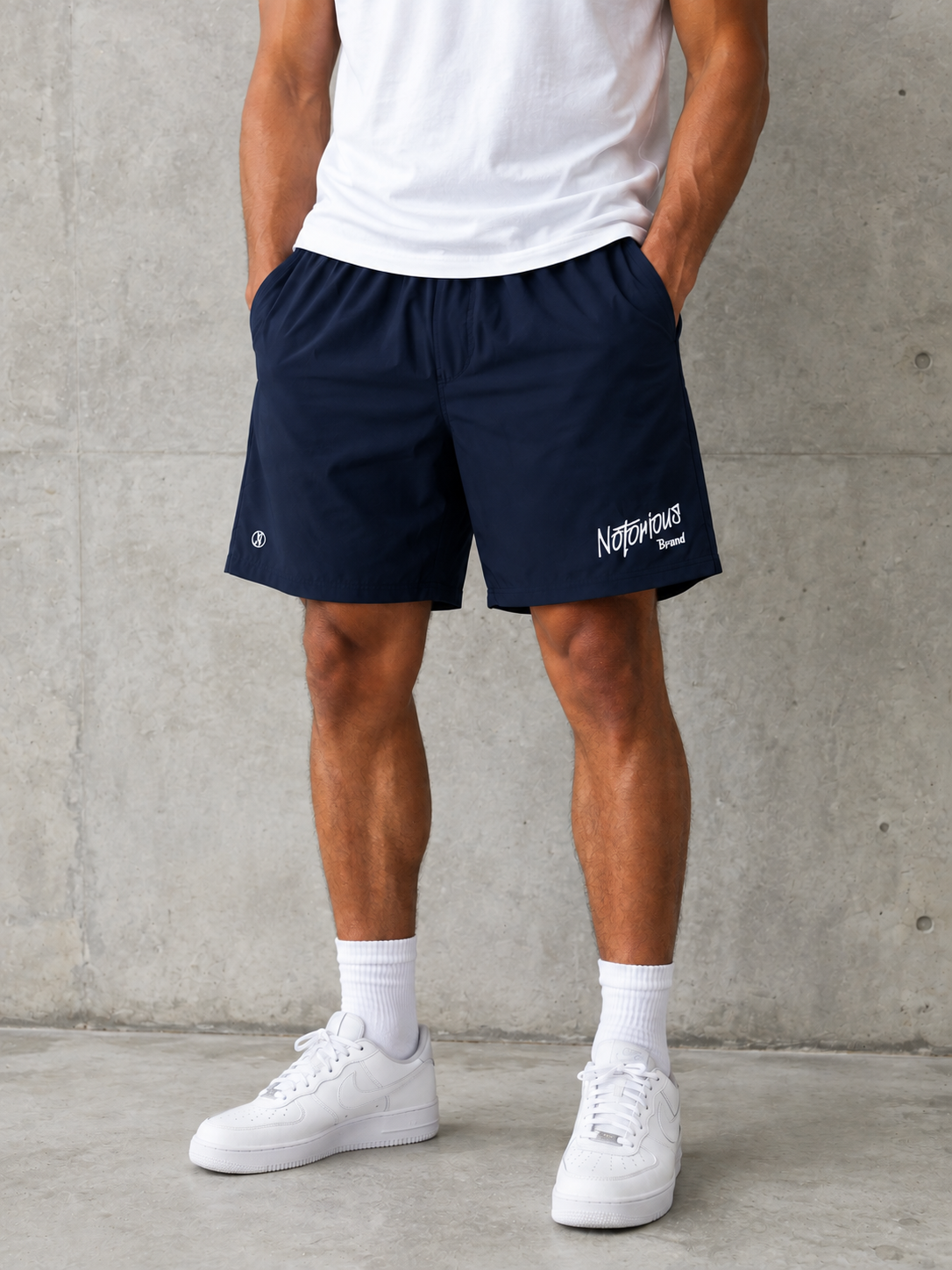 NOTORIOUS NAVY SHORT - Image 1