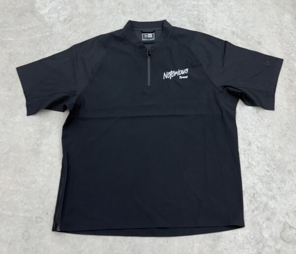 BLACK SHORT SLEEVE NEW ERA JACKET