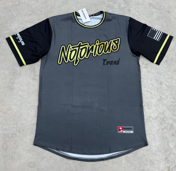 SMOKED METALLIC GOLD JERSEY