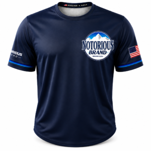 NOTORIOUS NAVY BUSCH THEME JERSEY - Image 1