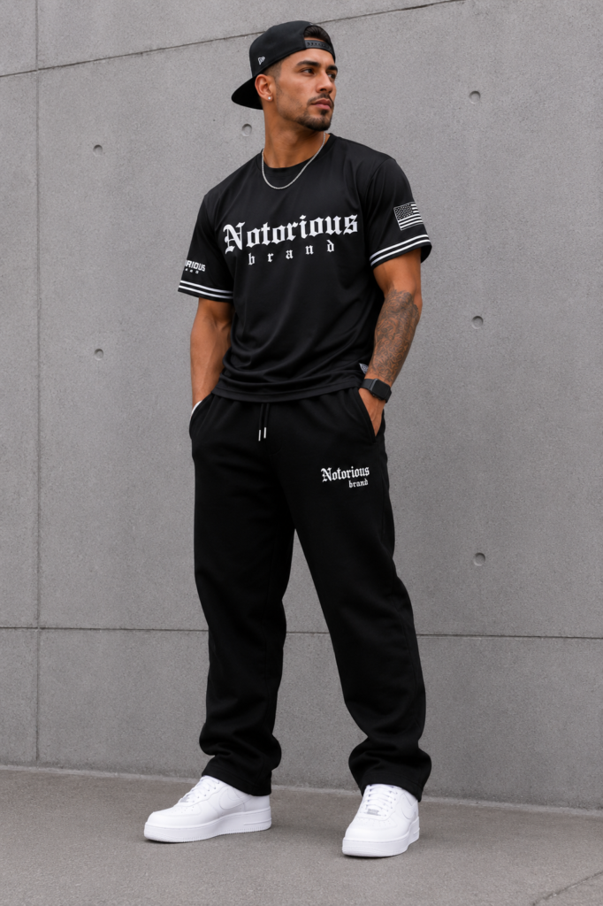 NOTORIOUS BLACK RETRO JERSEY