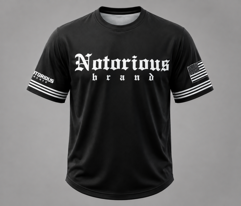 NOTORIOUS BLACK RETRO JERSEY