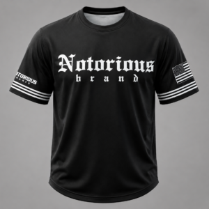 NOTORIOUS BLACK RETRO JERSEY - Image 1