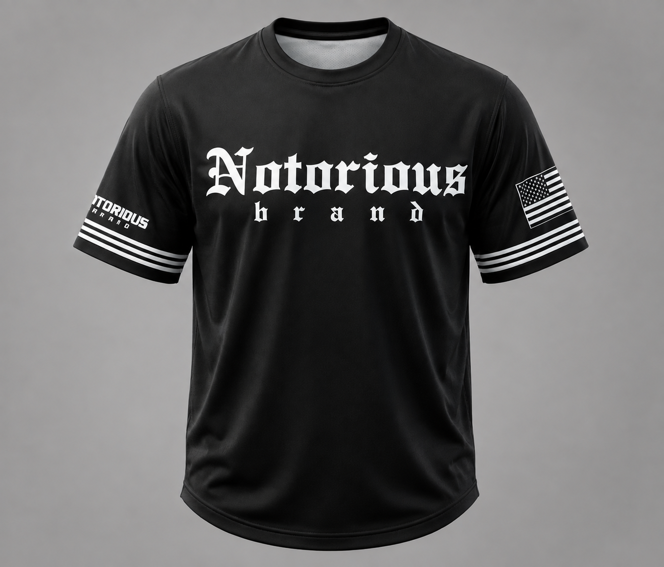 NOTORIOUS BLACK RETRO JERSEY - Image 1