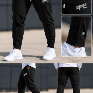 BLACK NOTORIOUS BRAND JOGGERS - Image 2